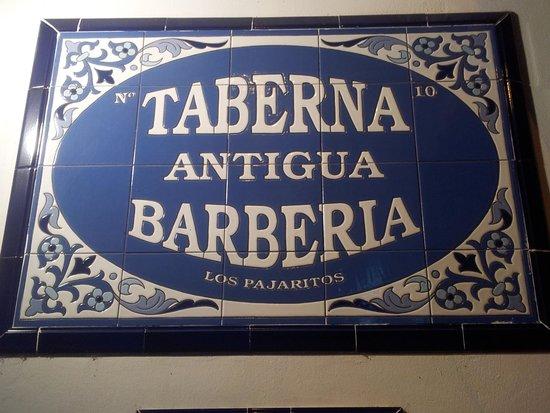 Taberna Antigua Barberia Los Pajaritos